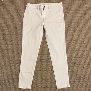 American Eagle Outfitters White Skinny Jeans for Women